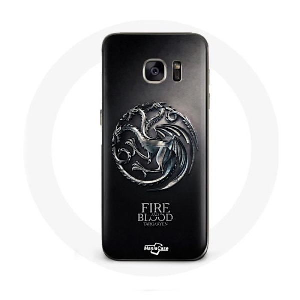 Coque - Game Of Thrones - Samsung Galaxy S6 - Svart - Hård - Skydd
