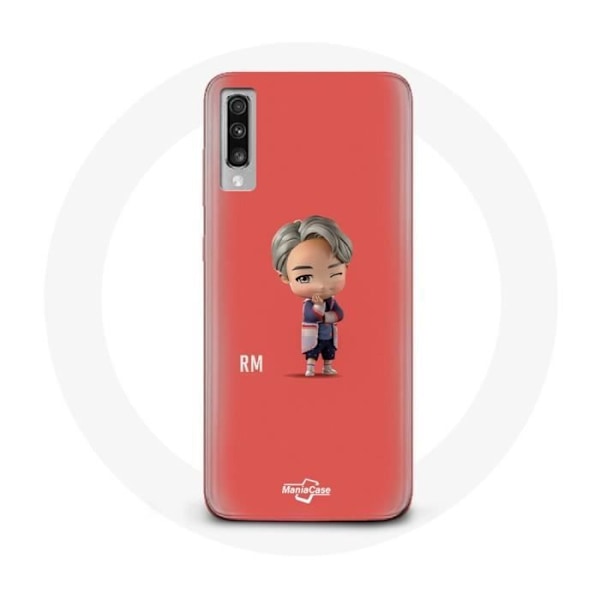 Coque för Samsung Galaxy A50 BTS TinyTAN Animation RM