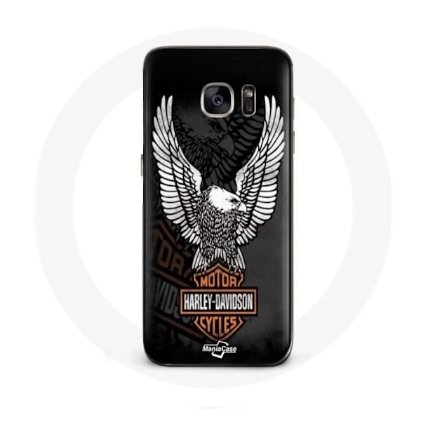 Coque för Samsung Galaxy S6 edge Harley Davidson örn logotyp