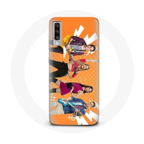 Coque - Samsung - Galaxy A70 - Mjuk - Orange - Följ dina drömmar