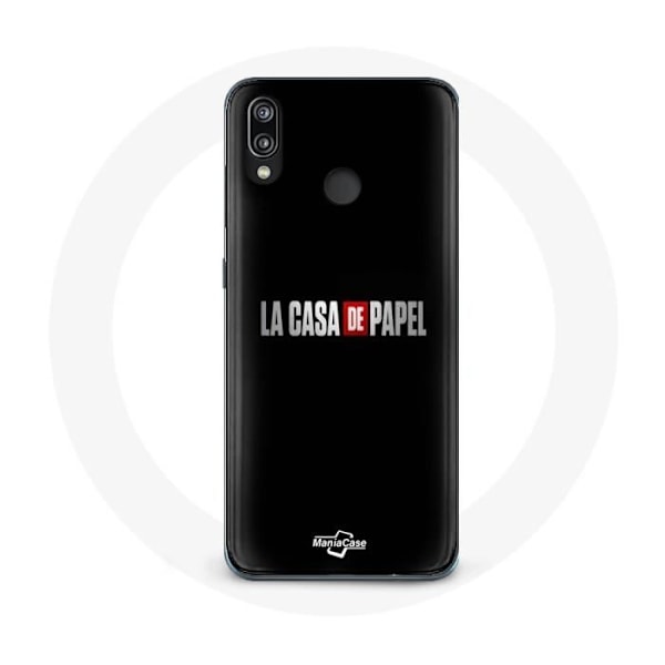 Skyddsfodral för Huawei P20 Lite - La casa de papel - Mjuk - Svart - Skydd - Unisex