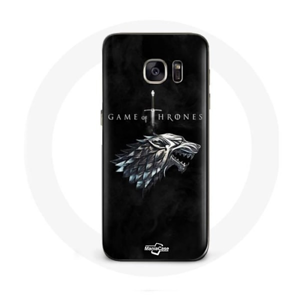 Coque för Samsung Galaxy S6 Edge Game of Thrones Säsong 8 Järntronen Stark huset Logotyp L'hi