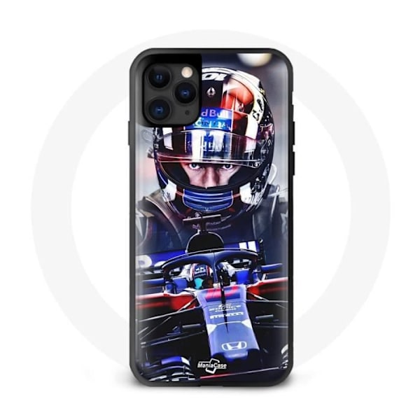 Coque iPhone 12 Pro Max Formula 1 Blå Pierre Gasly