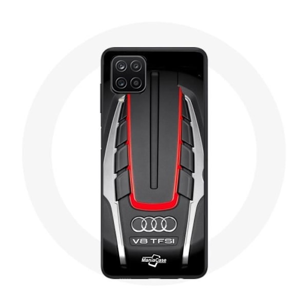 Coque för Samsung Galaxy A42 5G Audi S8 Röd logotyp