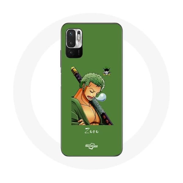 Coque для Xiaomi Redmi Note 10 5G One piece Manga Zoro epée