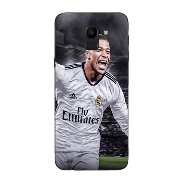 Coque Maniacase för Samsung Galaxy J6 2018 Kylian Mbappe Real Madrid Mål