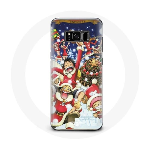 Coque för Samsung Galaxy S8 Plus One Piece Julafton Anime Manga