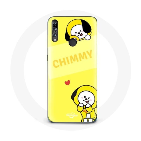 Coque för Huawei P30 Lite BTS Bangtan BT21 Chimmy Jimin Guldfond
