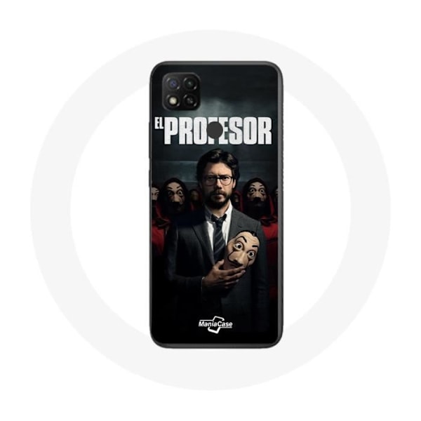 Coque - Maniacase - Xiaomi Redmi 9C - La Casa De Papel - Mjuk - Stötskydd