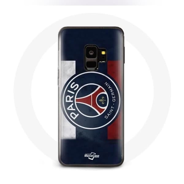 Coque för Samsung Galaxy S9 plus Paris Saint Germain PSG-logotyp