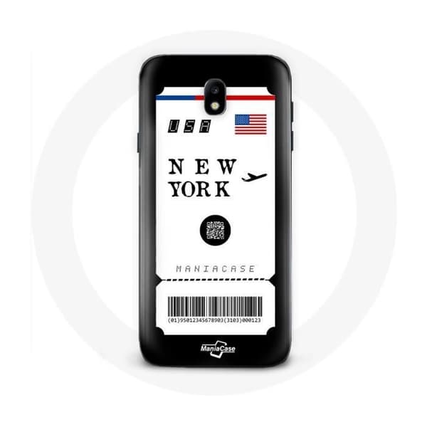 Cover til Samsung Galaxy J5 2017 Flybillet New York