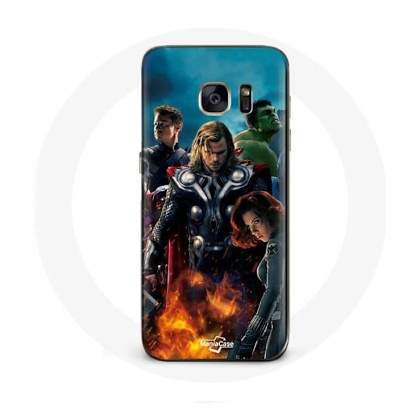 Coque för Samsung Galaxy S6 edge Avengers superhjältefilm