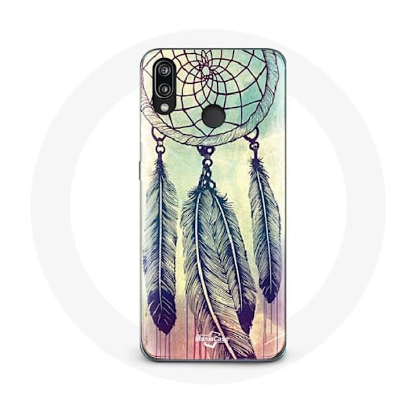 Coque - Huawei - P20 Lite - Drömfångare - Brun - Mjuk kastanj