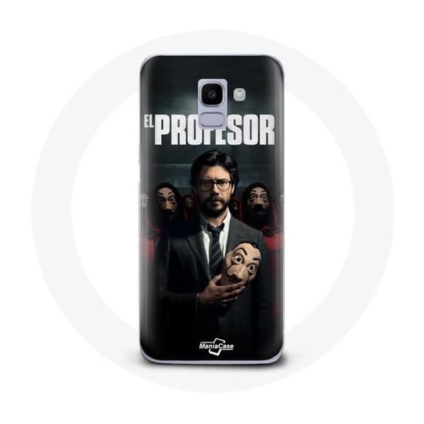 Coque för Samsung Galaxy A8 2018 La Casa De Papel El Profesor