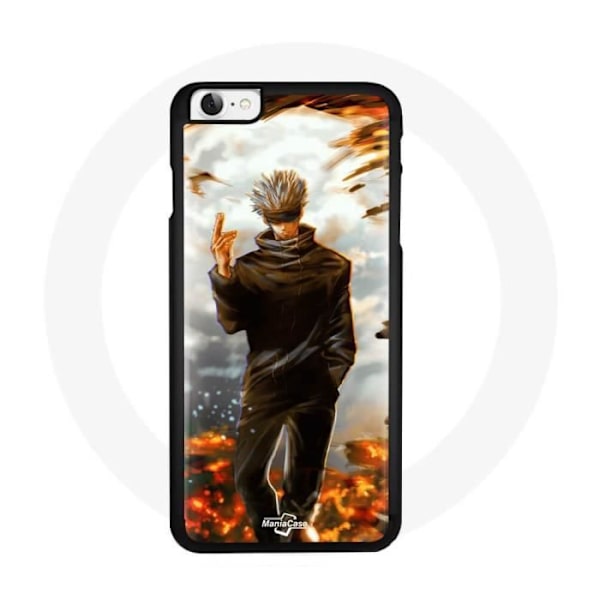 Coque - Gojo Satoru - Iphone SE - Blød - Sort - Anime