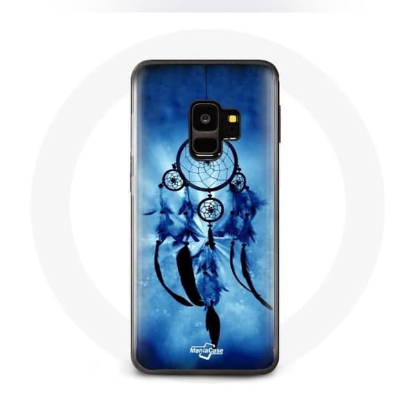 Coque - Samsung - Galaxy S9 - Drømmefanger - Blød - Syntetisk beskyttelse Blå