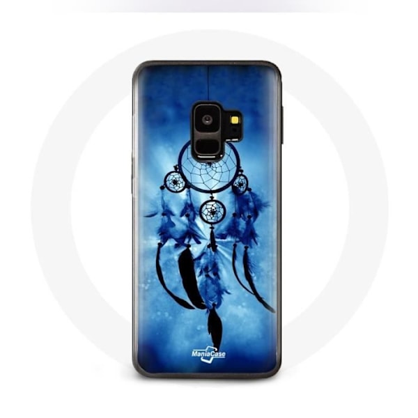 Fodral - Samsung - Galaxy S9 - Drömfångare - Mjuk - Syntetiskt skydd Blå