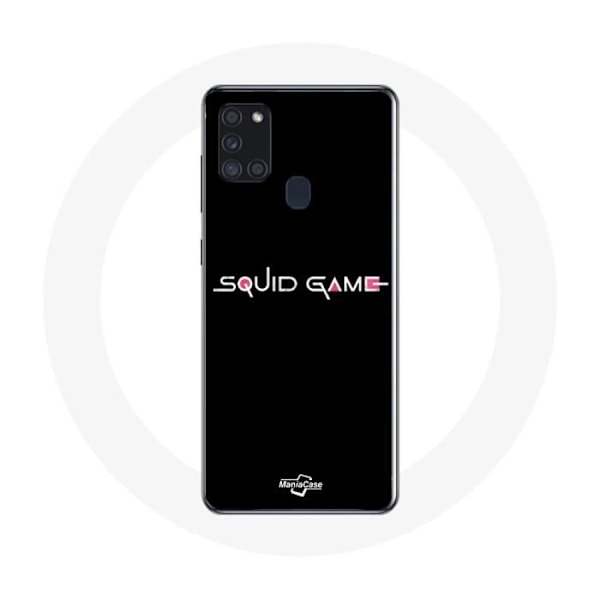 Coque - Samsung - Galaxy A21S - Souple - Noir - Squid Game-logotyp Svart