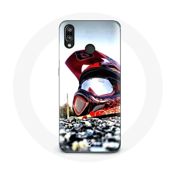 Coque för Huawei P20 Lite Motocross Hörlurar