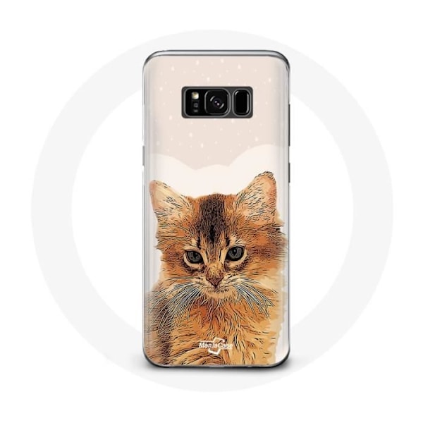 Skydd för Samsung Galaxy S8 Plus Somali Katter race