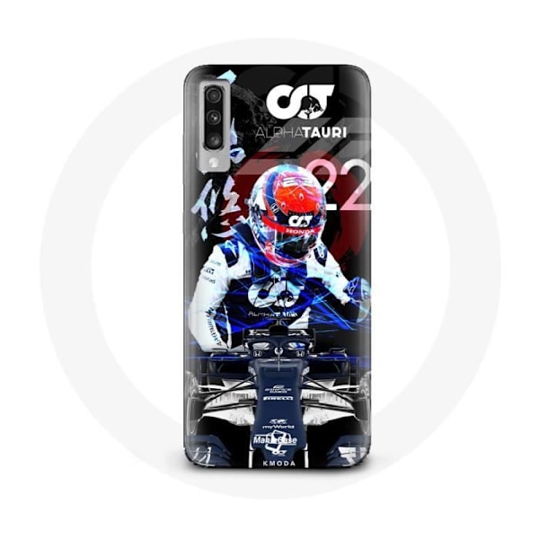 Skyddsfodral för Samsung Galaxy A50 Formel 1 Yuki Tsunoda japansk F1-förare
