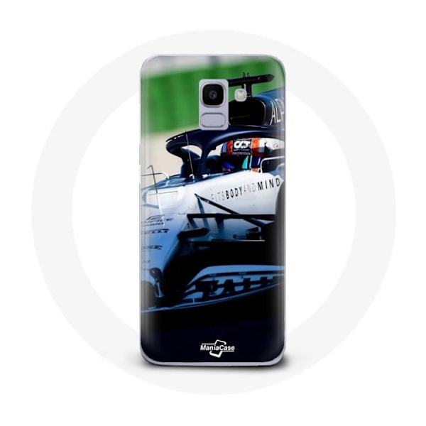 Coque - Formule 1 - Samsung Galaxy J6 2018 - Pierre Gasly - Vit - Hård Vit