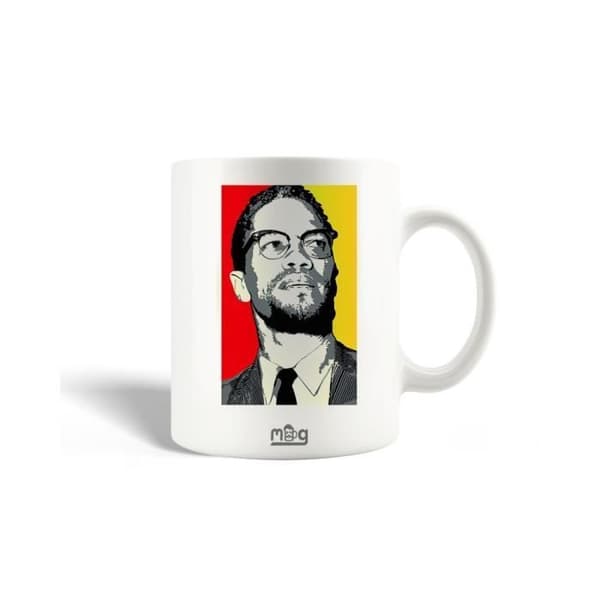 Mugg - MANIACASE - Malcolm X - Keramik - 30cl - Diskmaskinssäker