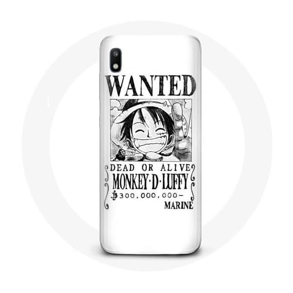 Coque - One Piece - Samsung Galaxy A10 - Blød - Manga - Hvid Vit