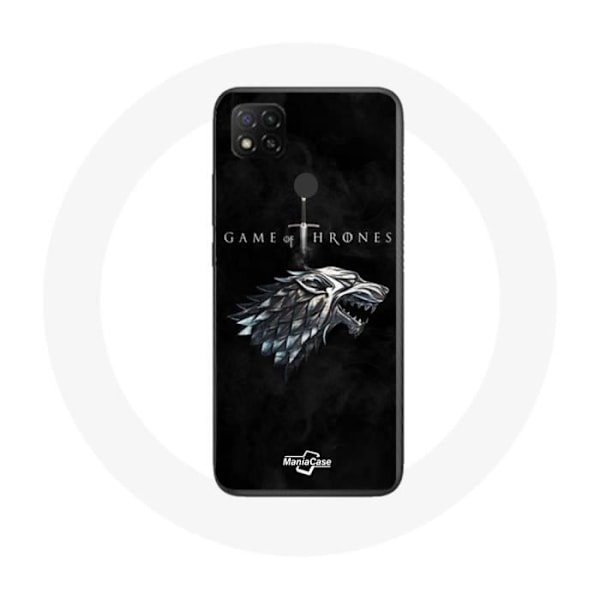 Coque för Xiaomi Redmi 9C Game of Thrones Säsong 8 Järntronen Huset Stark Logotyp Vintern kom