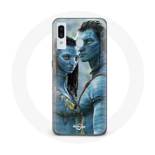 Coque för Samsung Galaxy A40 Avatar Neytiri och Jake Säsong 2 Vattnets väg The Way of Water Trailer 2022
