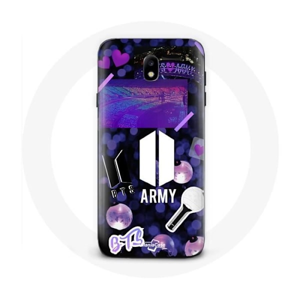 Skydd för Samsung Galaxy J5 2017 Bangtan Sonyeondan BTS-logotyp Army Bomb ljusstav