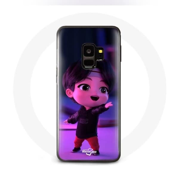 Coque Samsung Galaxy S9 Plus BTS TinyTAN Jin Animaatio