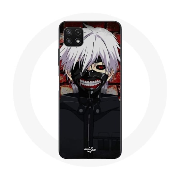 Coque - Maniacase - Samsung Galaxy A22 5G - Tokyo Ghoul - Mjuk - Svart Svart
