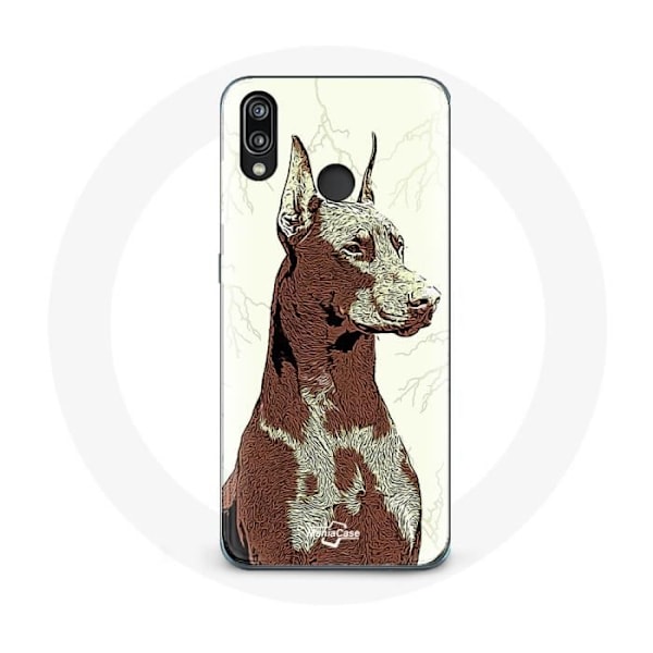 Coque för Huawei P20 Lite Dobermannras av hundar
