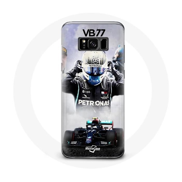 Coque för Samsung Galaxy S8 plus Samsung Galaxy S8 plus Formule 1 Valtteri Bottas F1-förare Svart