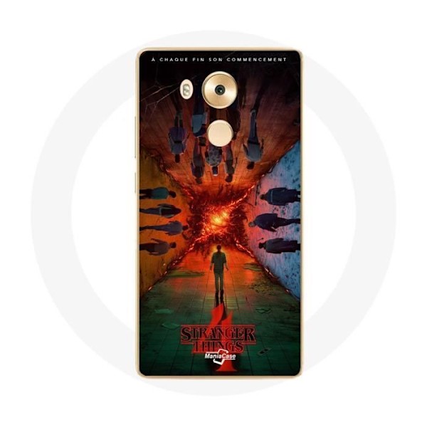 Coque för Huawei Mate 8 Stranger Things Säsong 4 Affisch Team av den Nya Teorin