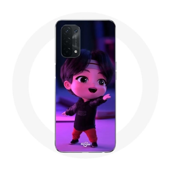 Coque för Oppo A54 5G BTS TinyTAN Jin Animation