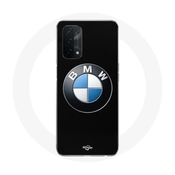 Coque - MANIACASE - Oppo A74 - BMW-logo - Blød - Sort Svart