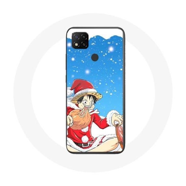 Coque för Xiaomi Redmi 9C Anime One Piece Luffy Juldagen 2023