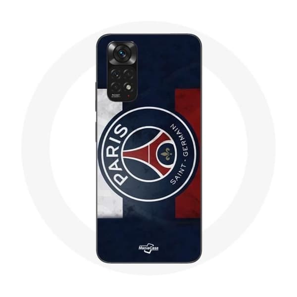 Coque - Paris Saint Germain - Xiaomi Redmi Note 11 4G - Blød - Blå - PSG Logo