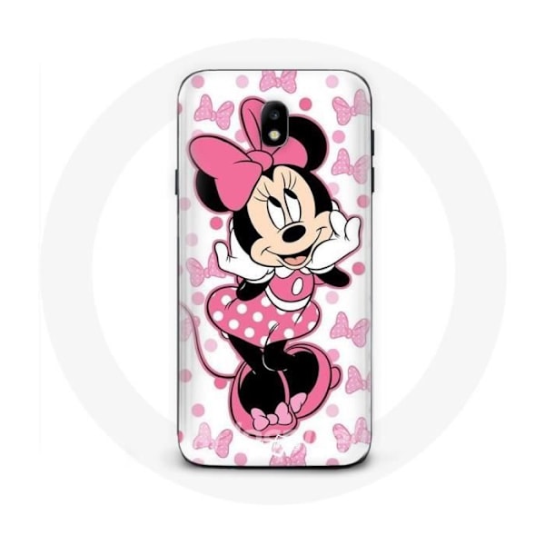 Skydd för Samsung Galaxy J5 2017 Minnie Mouse Söt tecknad rosa