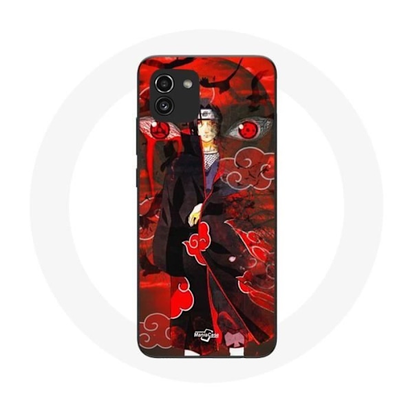 Coque för Samsung Galaxy A03 Itachi Uchiwa Naruto Anime