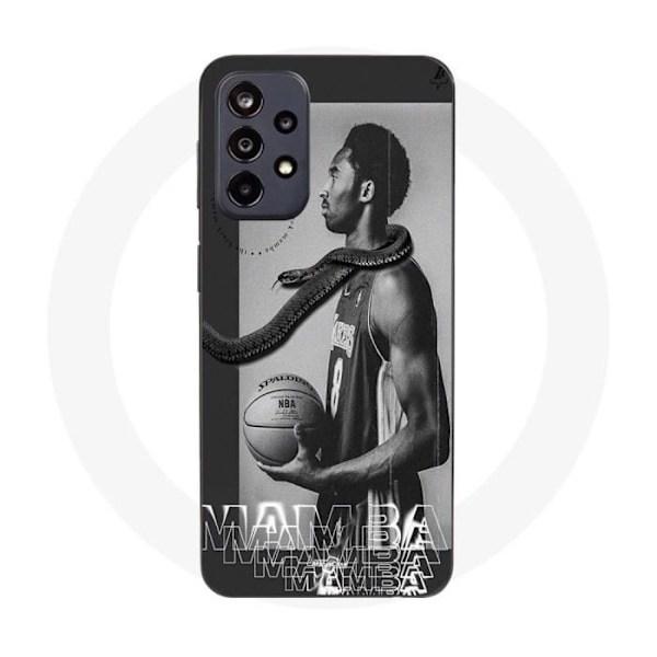 Coque - Maniacase - Samsung Galaxy A33 5G - Kobe Bryant - Svart - Flexibel Svart