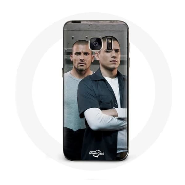 Cover til Samsung Galaxy S6 edge Prison Break Michael Scofield og Lincoln Burrows