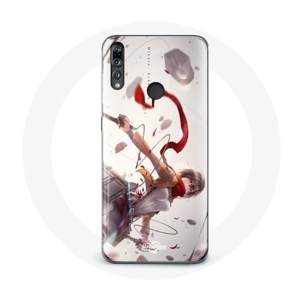 Coque för Huawei P30 Lite Mikasa Ackerman Attack on Titan Manga