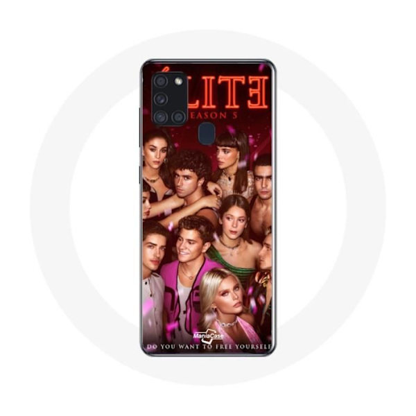 Coque - Samsung - Galaxy A21S - Souple - Blanc - Couples d'acteurs