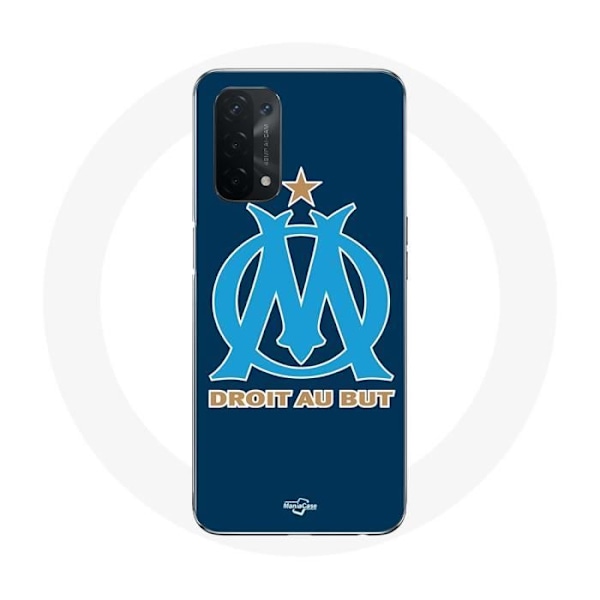 Mobilskal för Oppo A54 5G Olympique de Marseille OM logga blå