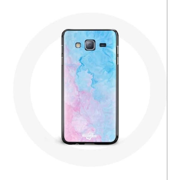 Sky pink blue case for Samsung Galaxy J7