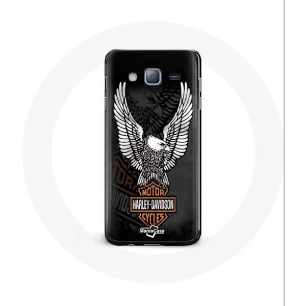 Coque - Harley Davidson - Samsung Galaxy J3 - Blød - Sort - Beskyttelse