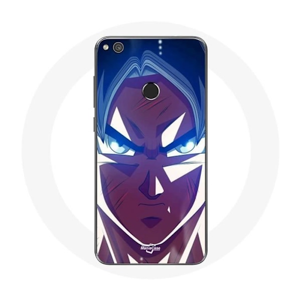 Skydd för Huawei P8 Lite 2017 Dragon Ball Goku Arg Ansikte
